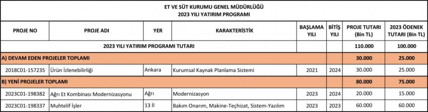 2023 yatırımprogramı Web