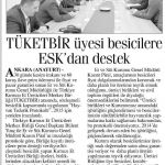 TÜKETBİR Üyesi Besicilere ESK'dan Destek