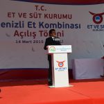 Et ve Süt Kurumu Denizli Et Kombinası Açılış Töreni (14 Mart 2015)