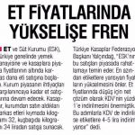 ESK'dan Et Fiyatlarına Müdahale!