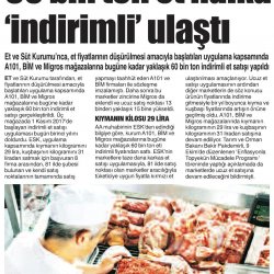 60 Bin Ton Et Halka "İndirimli" Ulaştı