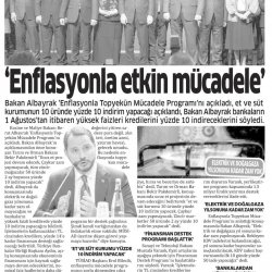 Enflasyonla Topyekün Mücadele Kampanyasına Et ve Süt Kurumundan Destek