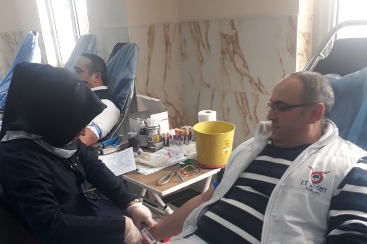 Erzincan Kombinamızdan Kızılay’a Kan Bağışı