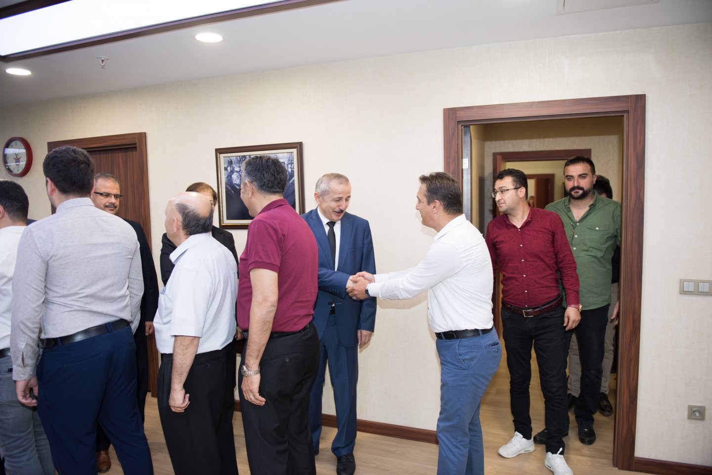 Et ve Süt Kurumunda Bayramlaşma Töreni Düzenlendi Personelden