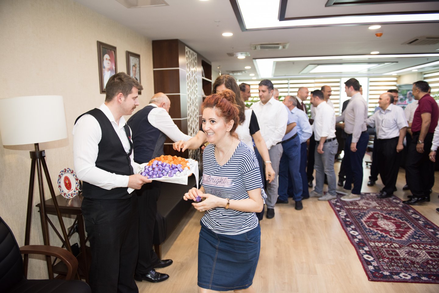 Et ve Süt Kurumunda Bayramlaşma Töreni Düzenlendi Personelden