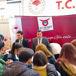 Trakya Kariyer Fuarında Et ve Süt Kurumuna Yoğun İlgi