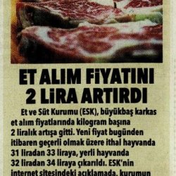 Et ve Süt Kurumundan Üreticiye Destek