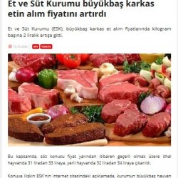 Et ve Süt Kurumundan Üreticiye Destek