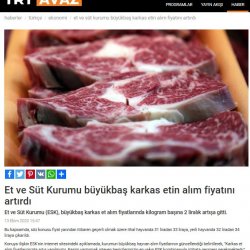 Et ve Süt Kurumundan Üreticiye Destek