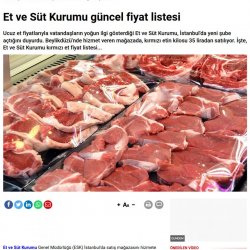 Et ve Süt Kurumu İstanbul’daki İlk Mağazasını Açtı 