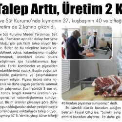 Uygun Ete Talep Arttı Üretim İki Katına Çıktı