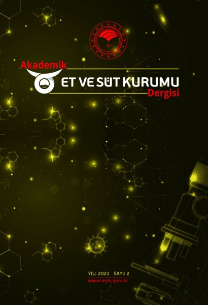 Akademik Et ve Süt Kurumu Dergisi (ön kapak c9b12e)