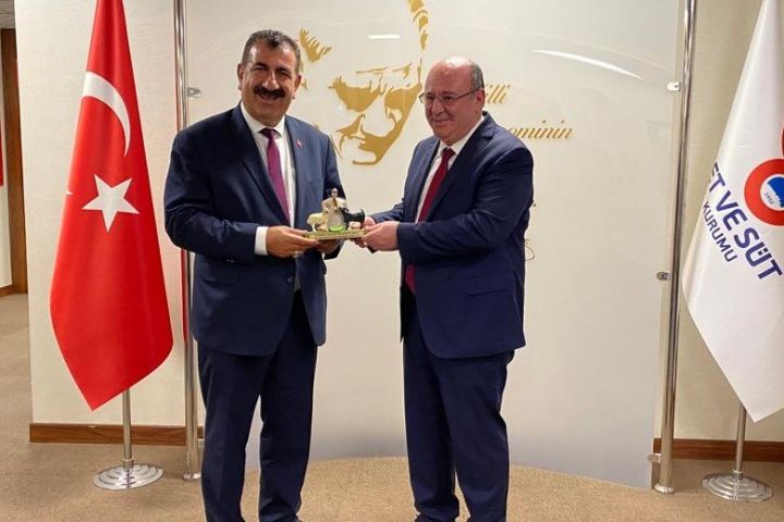 Türkiye Damızlık Koyun Keçi Yetiştiricileri Merkez Birliği Genel Müdürümüzü Ziyaret Etti