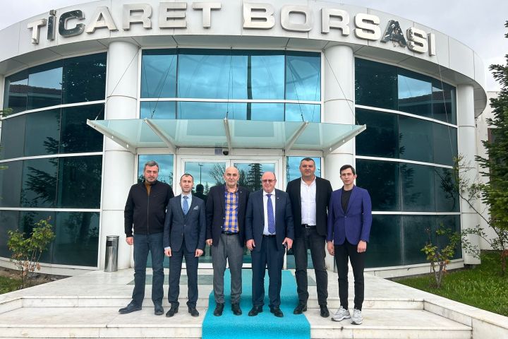 ESK Genel Müdürü Mustafa Kayhan Afyon Ticaret Borsası'nı Ziyaret Etti