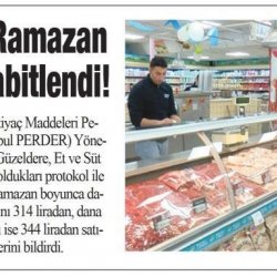 Ramazan'da Et Fiyatları Sabitlendi