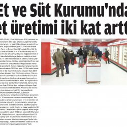 Et ve Süt Kurumunun Ramazan Mesaisi Başladı