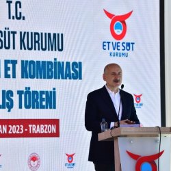 Et ve Süt Kurumu Trabzon Et Kombinası Hizmete Açıldı