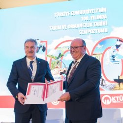 Türkiye Cumhuriyeti'nin 100. Yılında Tarım ve Ormancılık Tarihi Sempozyumu Düzenlendi