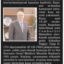 Genel Müdürümüz Mustafa Kayhan'ı Ebedi Aleme Uğurladık