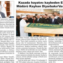 Genel Müdürümüz Mustafa Kayhan'ı Ebedi Aleme Uğurladık