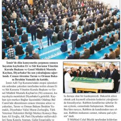 Genel Müdürümüz Mustafa Kayhan'ı Ebedi Aleme Uğurladık
