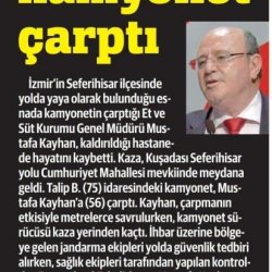 Genel Müdürümüz Mustafa Kayhan'ı Ebedi Aleme Uğurladık