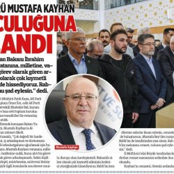 Genel Müdürümüz Mustafa Kayhan'ı Ebedi Aleme Uğurladık