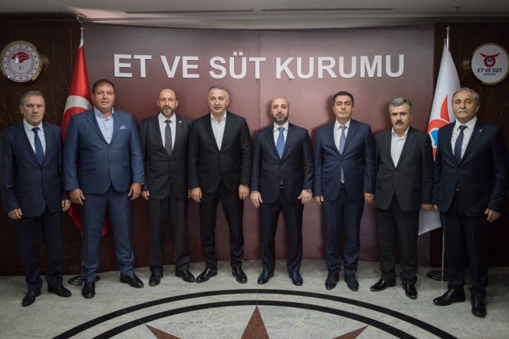 Türkiye Kırmızı Et Üreticileri Merkez Birliği Genel Müdürümüzü Ziyaret Etti