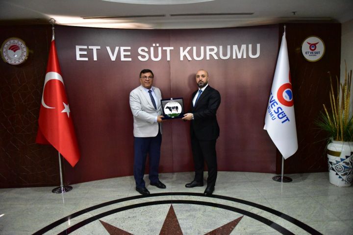 Türkiye Damızlık Sığır Yetiştiricileri Merkez Birliği Genel Müdürümüzü Ziyaret Etti