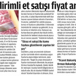 İndirimli Et Satışı Fiyat Artışını Frenliyor
