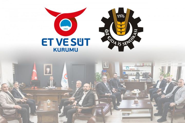 Öz Gıda İş Sendikası Kurumumuzu Ziyaret Etti