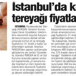 İstanbul ve Ankara'da Kırmızı Et ile Tereyağı Fiyatları Sabitlendi