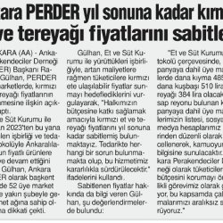 İstanbul ve Ankara'da Kırmızı Et ile Tereyağı Fiyatları Sabitlendi