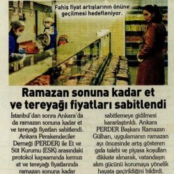 PERDER Üyesi Marketlerden Ramazan Kampanyası