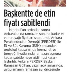 PERDER Üyesi Marketlerden Ramazan Kampanyası