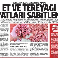 PERDER Üyesi Marketlerden Ramazan Kampanyası