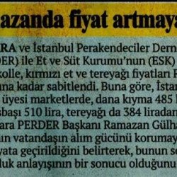 PERDER Üyesi Marketlerden Ramazan Kampanyası