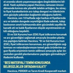 Ramazanda Kırmızı Et Arzında Sıkıntı Yaşanması Beklenmiyor